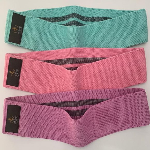 Fabric Hip Resistance Bands Set - Picture 6 of 16